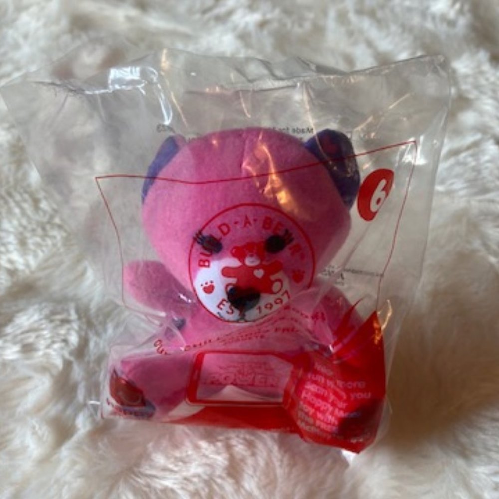 2/$30 McDONALD'S Build-A-Bear 2015 Chilly Paws Teddy No 6 Happy Meal Toy NIP